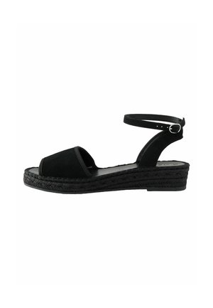 Espadrile - mottled black