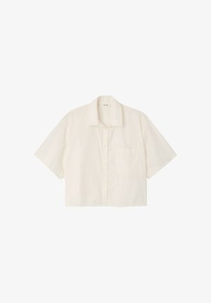 American Vintage, CHEMISE FEMME BAILOW. - Button-down blouse - blanc casse