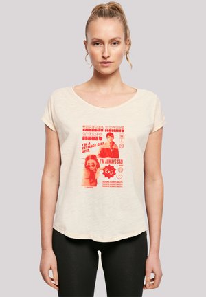 SEX EDUCATION OTIS TALKING HELPS NETFLIX TV SERIES - Print T-shirt - whitesand