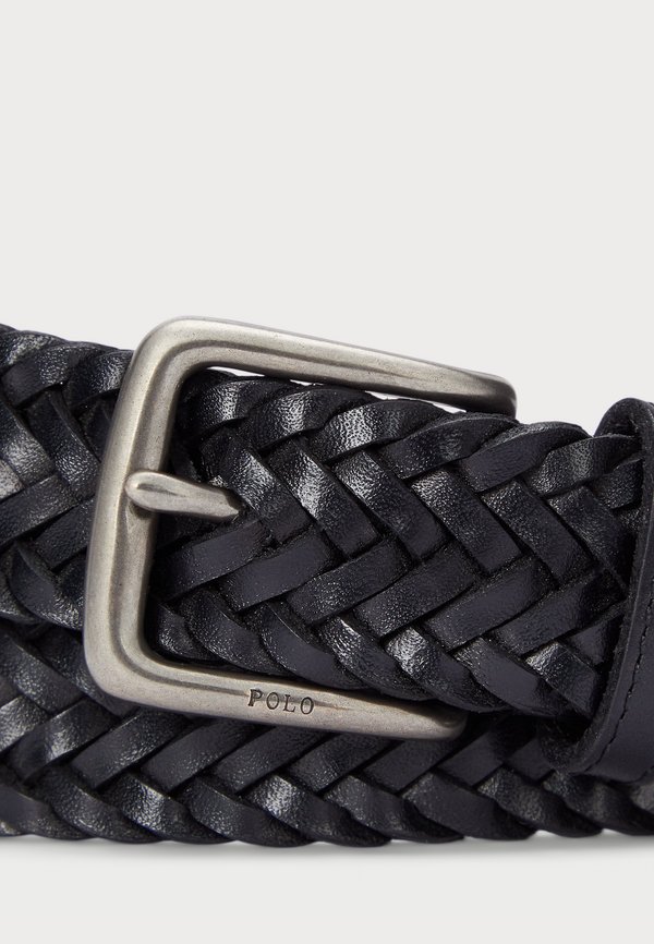 BRAIDED LEATHER BELT - Braided belt2
