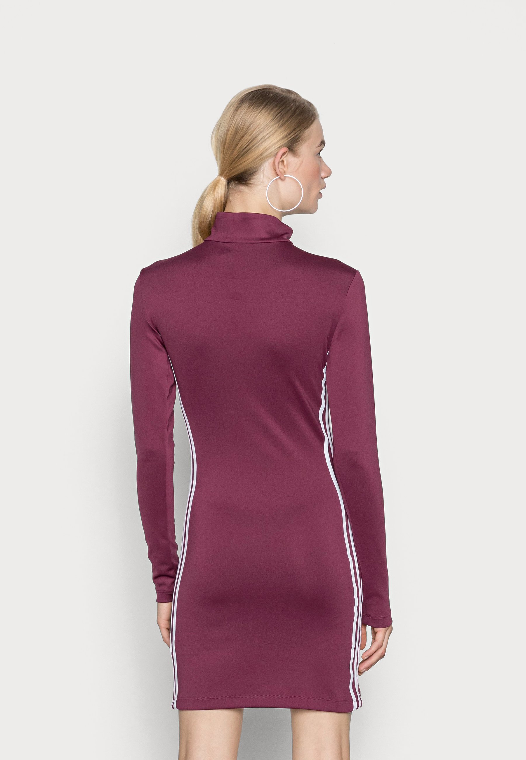 adidas Originals DRESS - Vestito di maglina - victory crimson/bordeaux -  Zalando.it