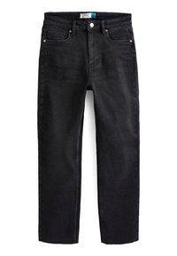 Next WITH RAW HEM - Džinsi ar taisnām starām - washed black