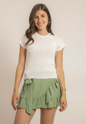 Dona x Lisa, T-shirt imprimé - blanc