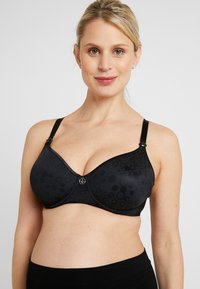 Cache Coeur - GLOSS - Underwired bra - black Thumbnail Image 1