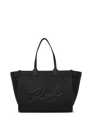 K/SKUARE TOTE - Cabas - black
