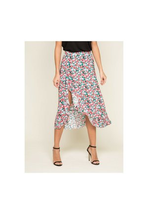 Dona x Lisa MIDI MOTIFS XILAND - Jupe trapèze - rose
