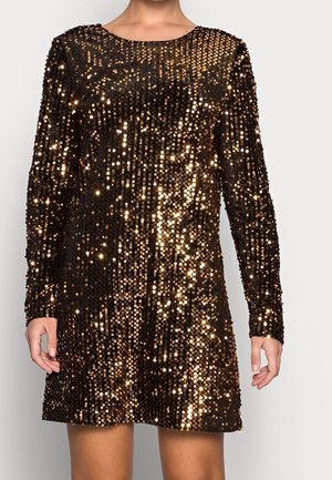 Cocktailkjole / festkjole - gold-coloured
