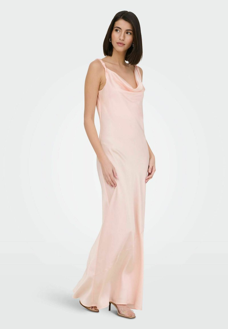 JDY KLEID JDYINES LANGES KLEID - Occasion wear - rose quartz/light pink -  Zalando.co.uk