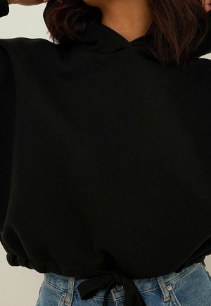 Kapuzenpullover - black