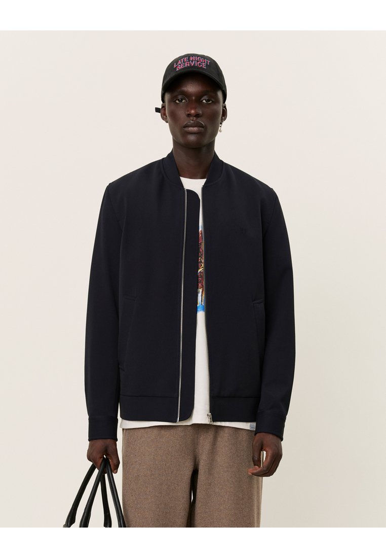 Les Deux COMO - Giubbotto Bomber - navy