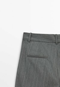 Massimo Dutti Pantalon classique - dark grey