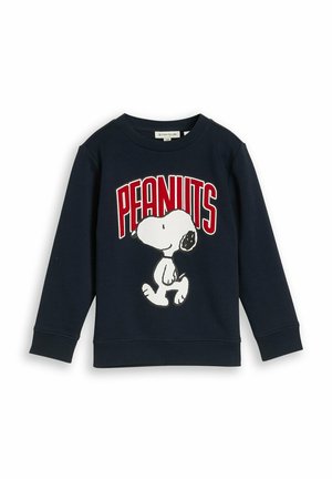 TOM TAILOR, TOM TAILOR STRICK & SWEATSHIRTS SWEATSHIRT MIT SNOOPY-PRINT - Felpa - sky captain blue