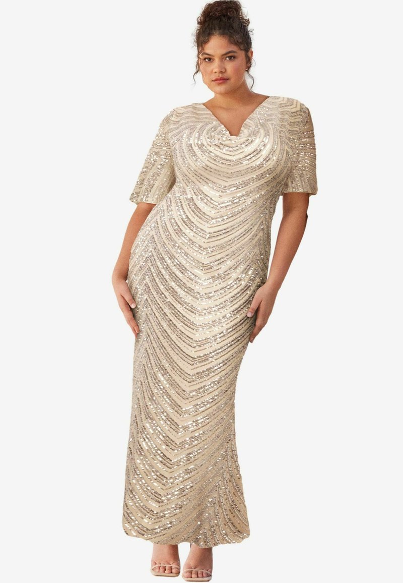 Lipsy Pidulikud riided - champagne gold