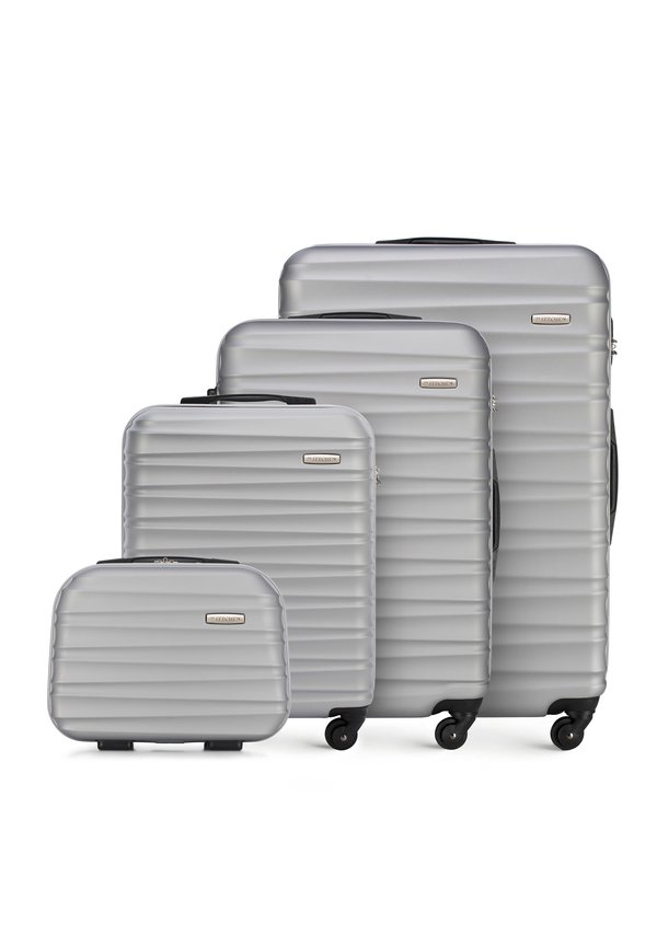 LUGGAGE SET WITH WASH BAG FROM ABS - Kofferset