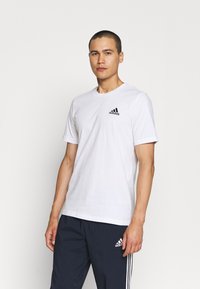 adidas Performance T-shirt basic - white/black