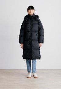 GANT FULL LENGTH COAT - Dunfrakker - black