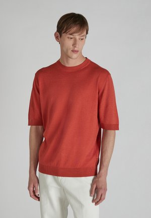 ZANONE - T-shirt basique - terracotta