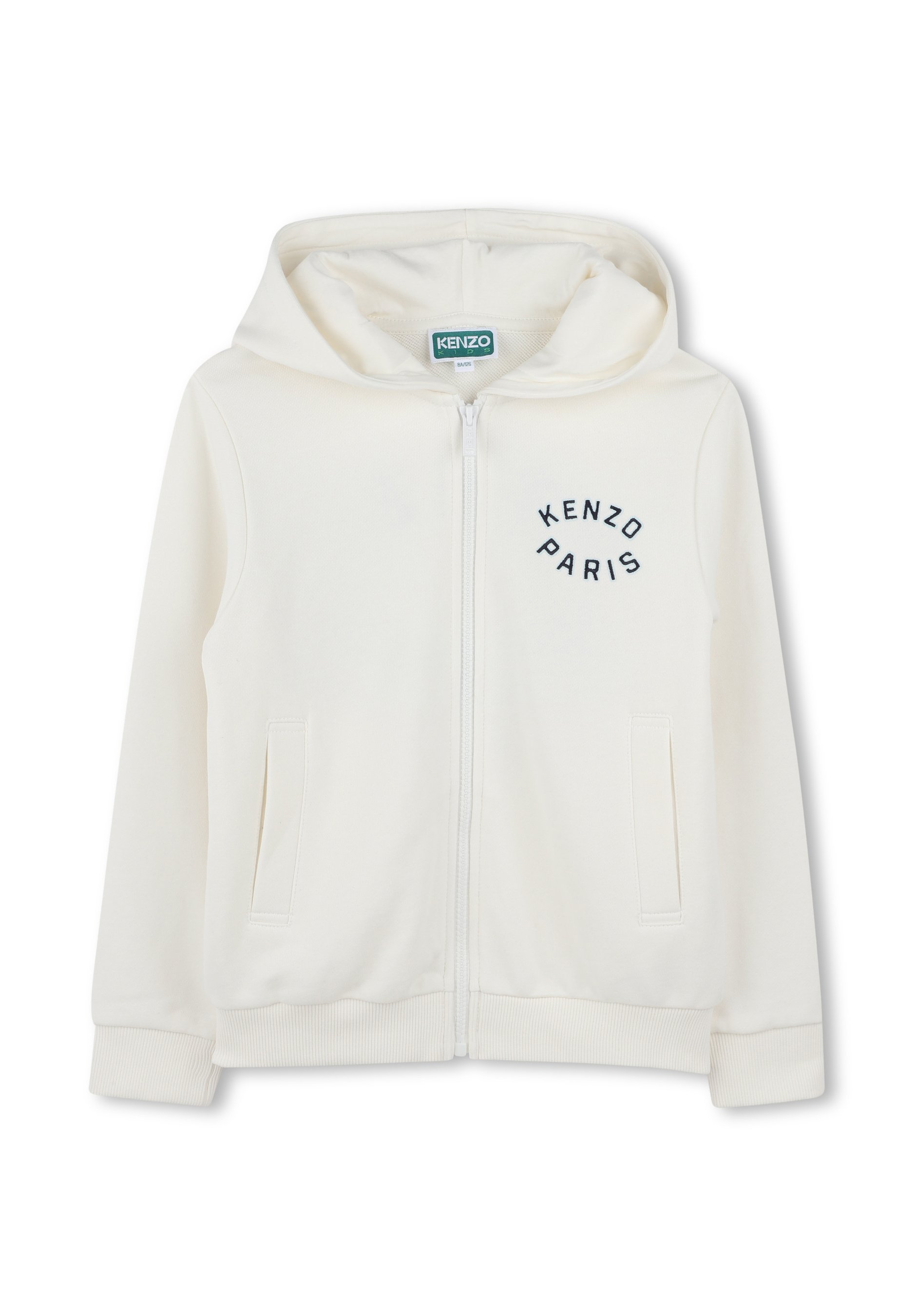KENZO kids Zip-up sweatshirt offwhite/white Zalando