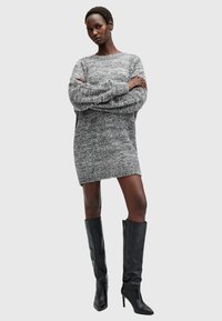 AllSaints DAZZLE - Abito in maglia - grey
