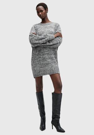 AllSaints DAZZLE - Abito in maglia - grey