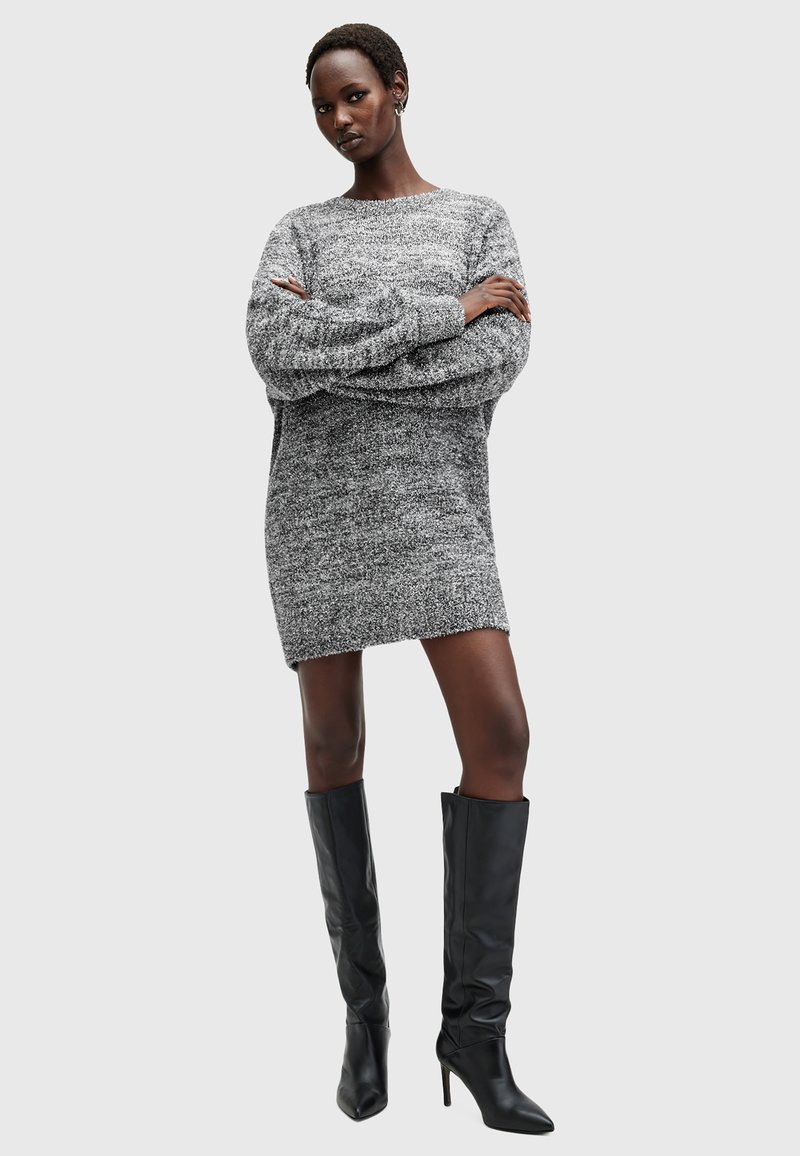 AllSaints DAZZLE - Abito in maglia - grey