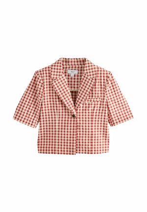Overhemdblouse - red ecru