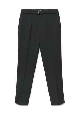 Calliope, PANTALONE LUNGO TINTA UNITA - Pantalon classique - nero ultrablack