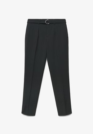 Calliope, PANTALONE LUNGO TINTA UNITA - Pantalon classique - nero ultrablack