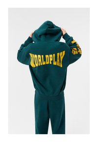 Molo MAZZ HOODIES - Majica s kapuljačom i patentnim zatvaračem - ponderosa pine