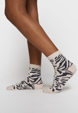 10DAYS, 10DAYS ACCESSORIES SOCKS ZEBRA - Socken - soft white melee