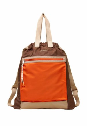 PEPLOW COLOURBLOCK - Sac à dos - brown orange