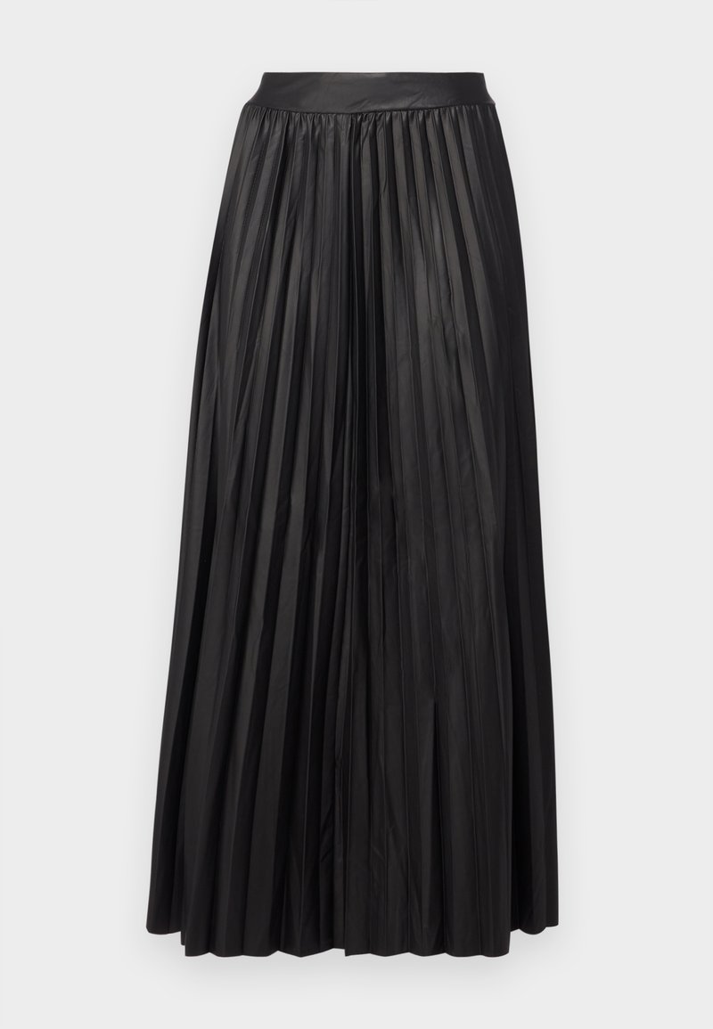 ASOS DESIGN - Mini-jupe en taffetas à ourlet boule - Noir | ASOS