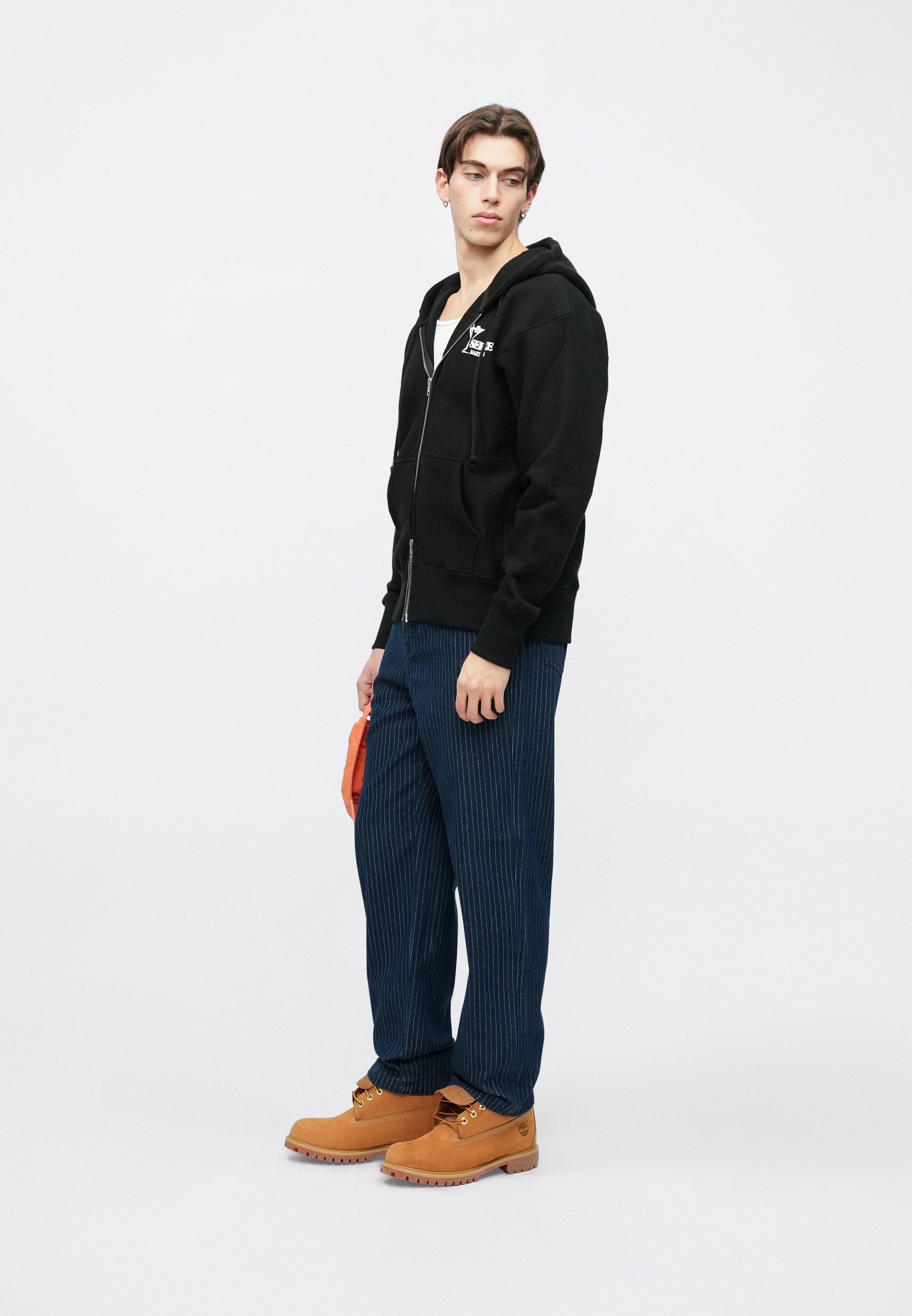 Service Works MARTINI ZIPPER HOODIE - Zip-up sweatshirt - black