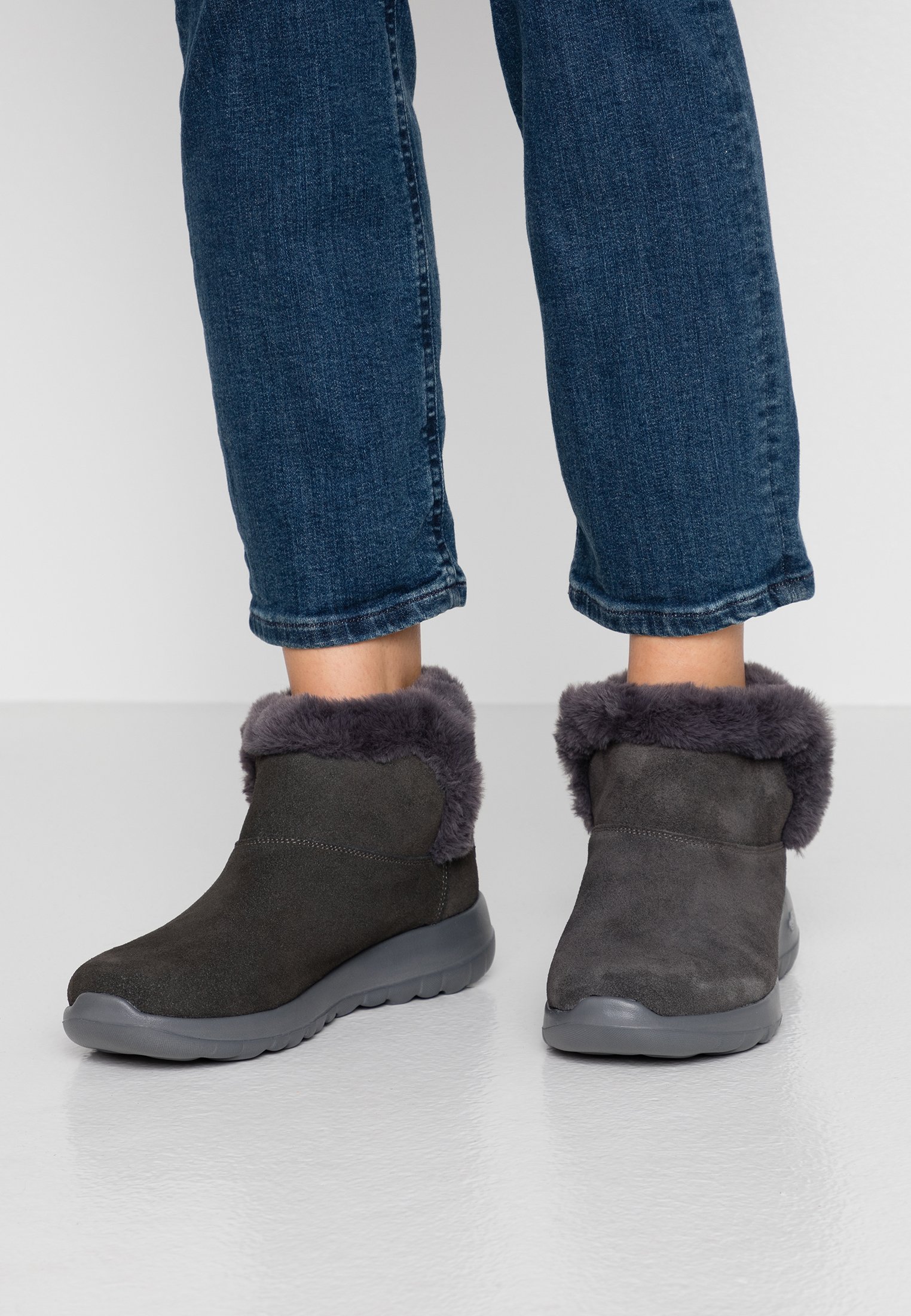 JOY - Ankle boots - char/grey 