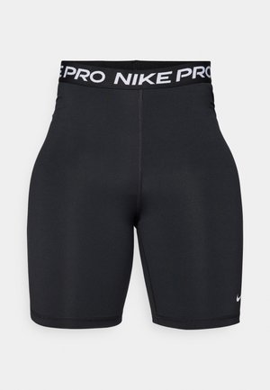 Nike Performance SHORT RISE - Leggingek - black/white