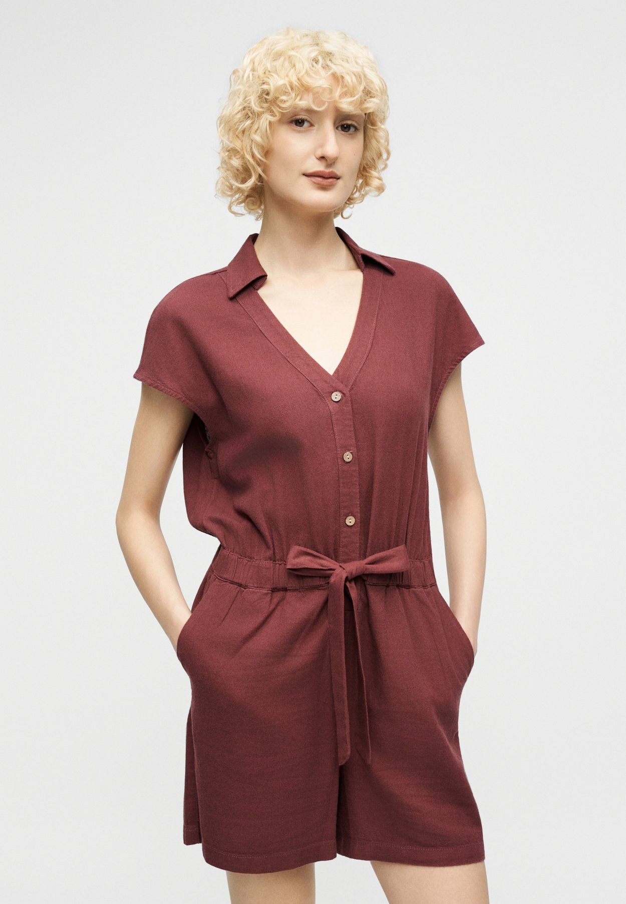Playsuit ONLGOA Linen Playsuit