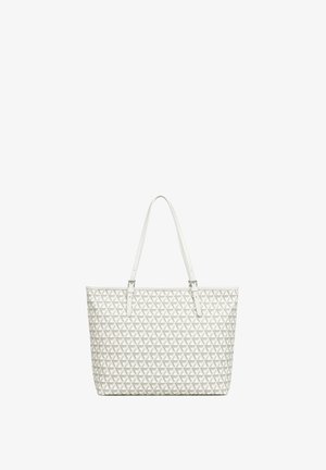 LANCASTER, LARGE IKON - Sac à main - galet - écru