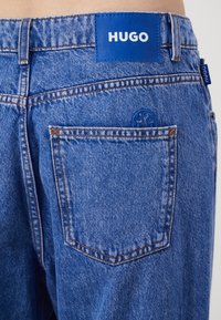 HUGO LENI B - Pernera ancha - bright blue