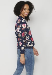 Koroshi Felpa con zip - navy