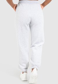 Smilodox AMELIA CUFFED JOGGERS - Trainingsbroek - grau melange