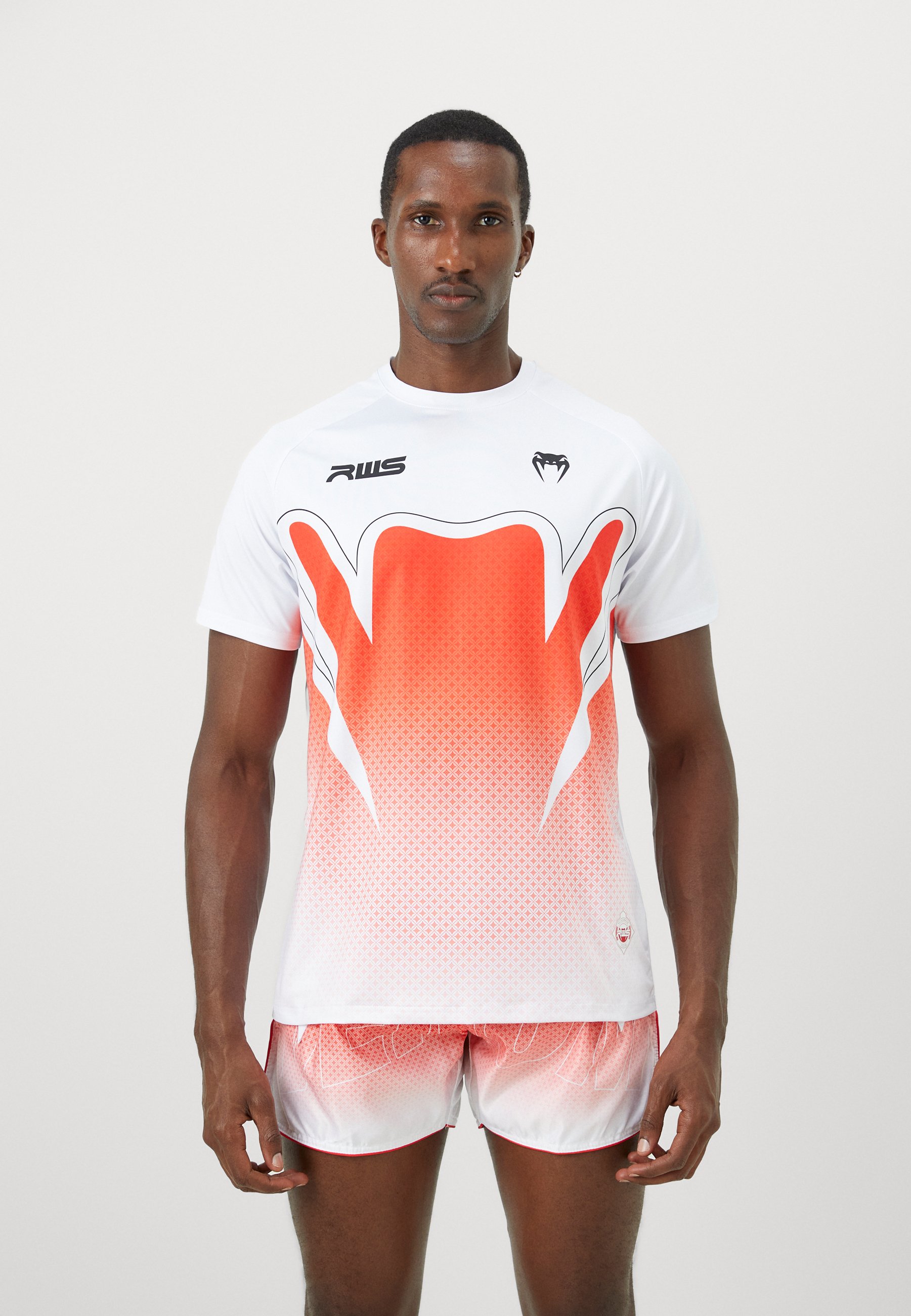 Venum RWS 2.0 - Sports T-shirt - white/red/white - Zalando.co.uk