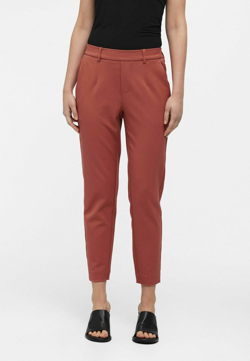 Object LISA SLIM NOOS - Broek - redwood