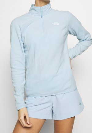 Fleecepullover - light blue