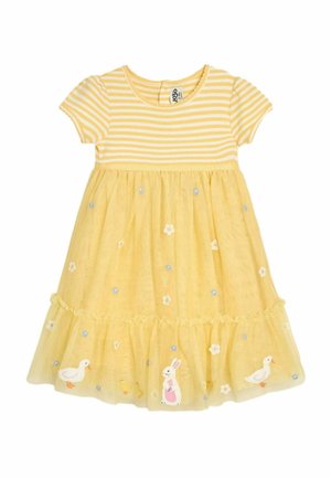 REGULAR FIT - APPLIQUÉ HEM - Koktailové šaty/večierkové šaty - yellow duck bunny