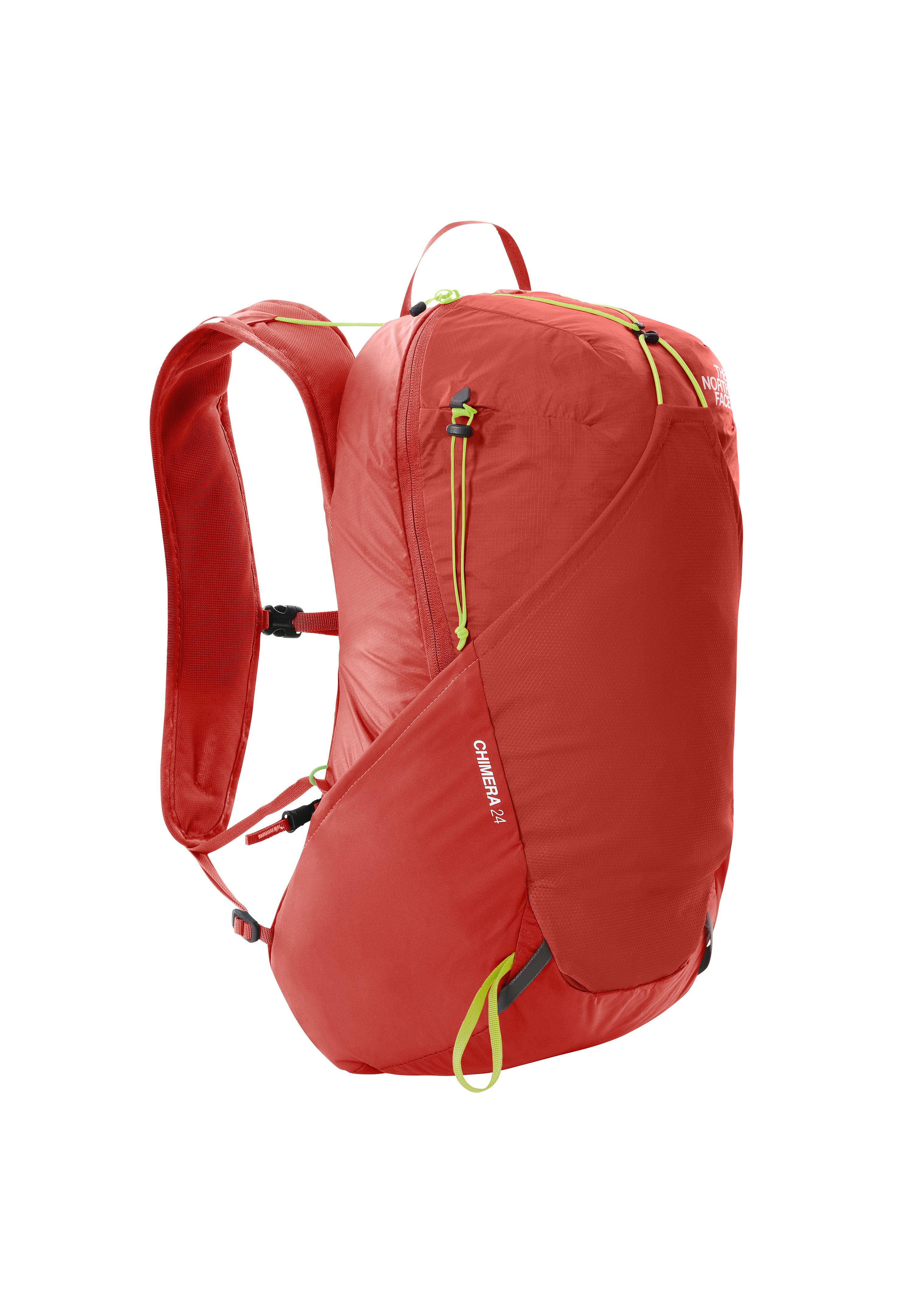 The North Face Zaino da viaggio - tandori spice red-sharp green/nero -  Zalando.it