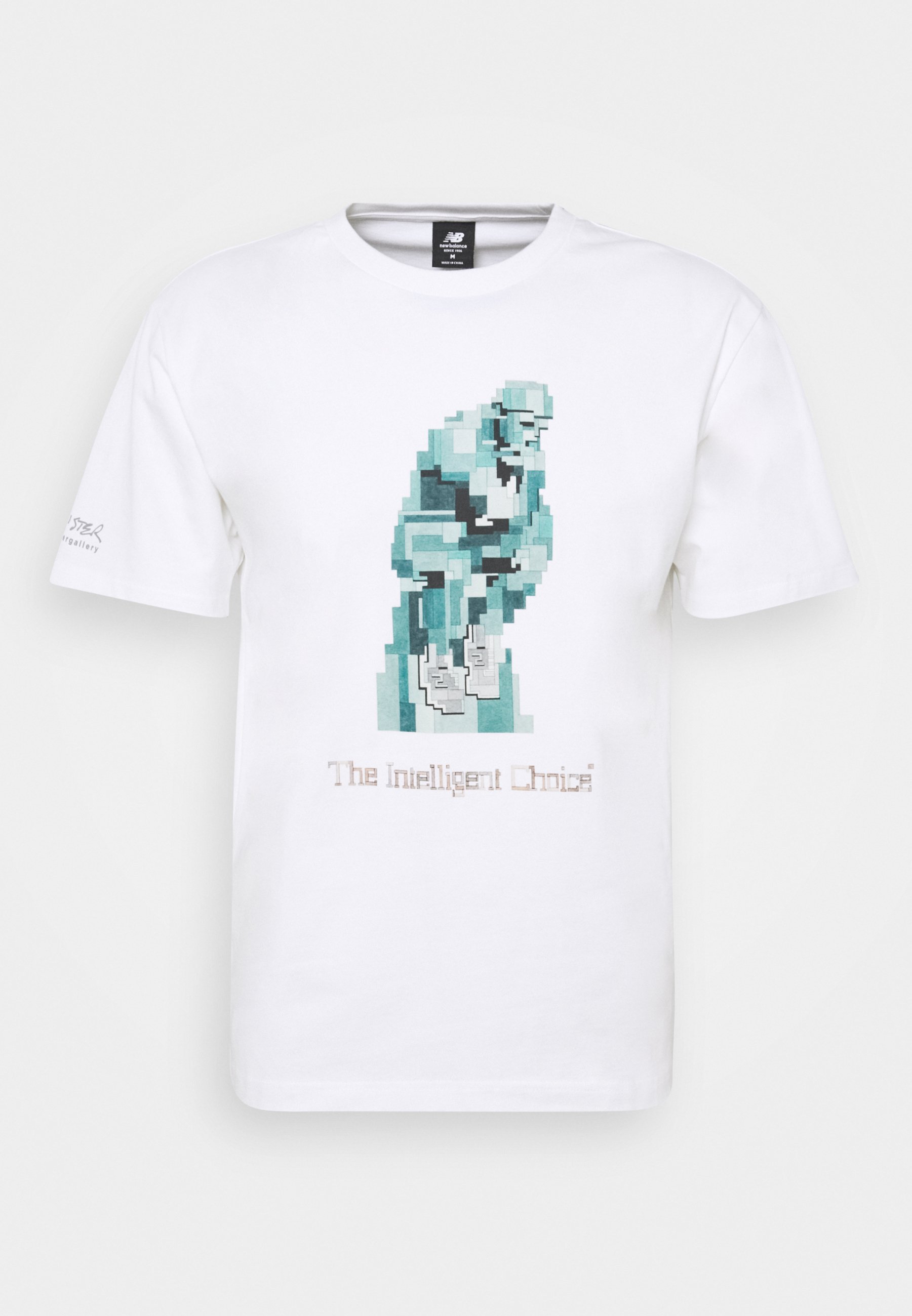 new balance white t shirt