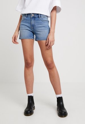Denimshorts - light-blue denim