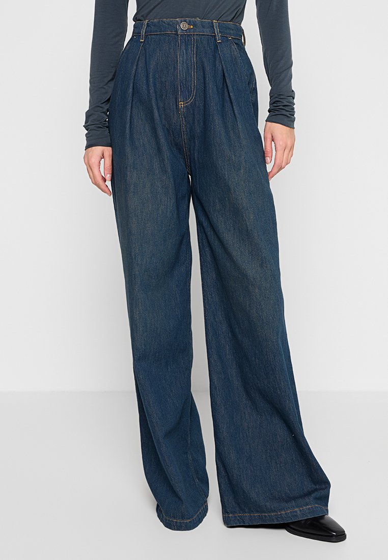 TWINSET Relaxed fit jeans blauw