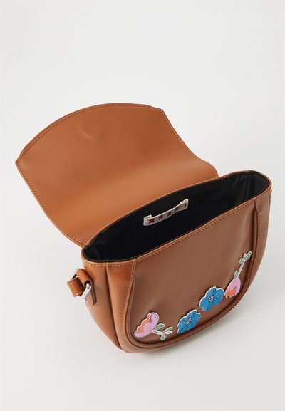 Marni SMILE BAG UNISEX - Umhängetasche - brown