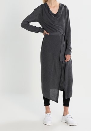 Cardigan - mottled grey